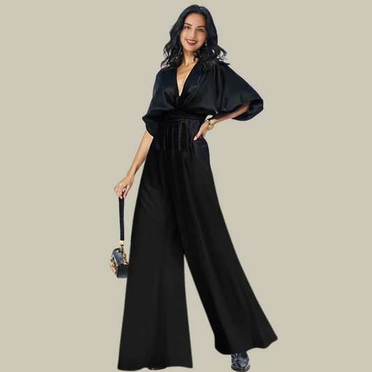 Isabel | Elegant V-ringad jumpsuit